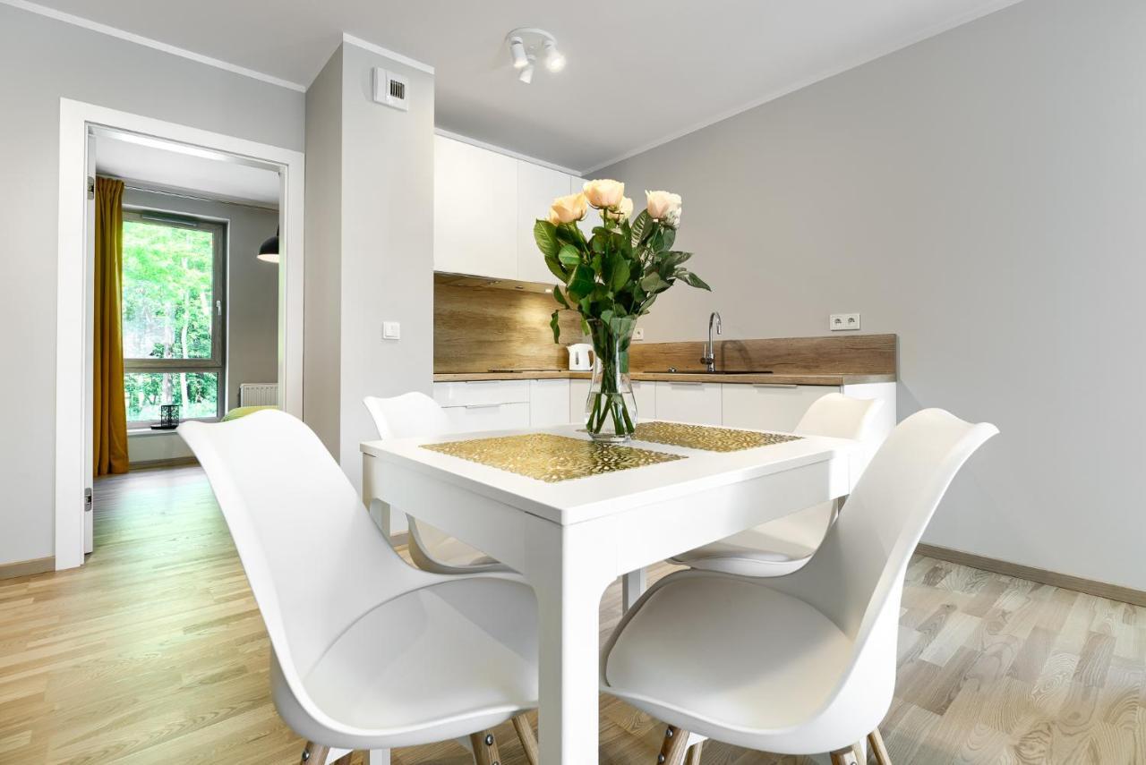 Apartament Bursztynowy Rezydencja Park 미엘노 외부 사진