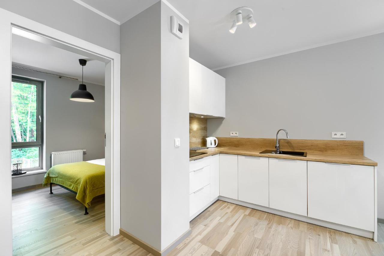 Apartament Bursztynowy Rezydencja Park 미엘노 외부 사진